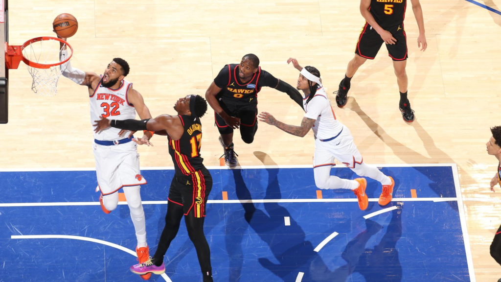 hawks vs knicks