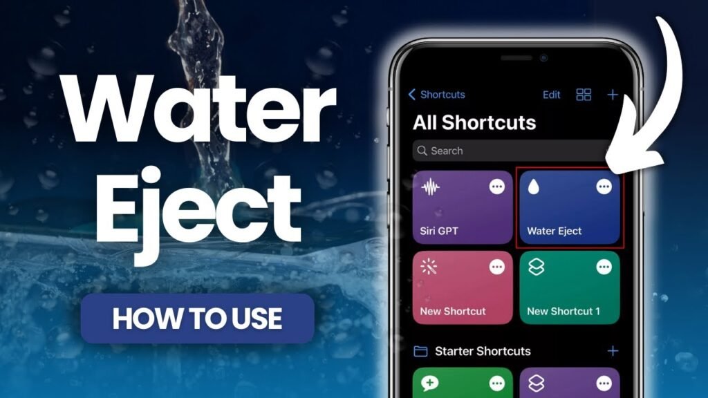 water eject siri shortcut