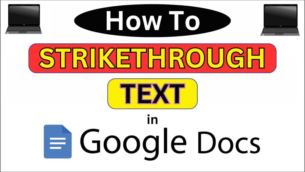 strikethrough google docs