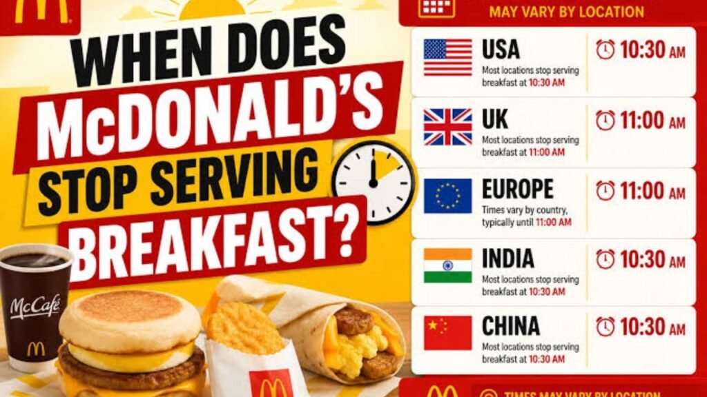 what time does mcdonald's stop serving breakfast